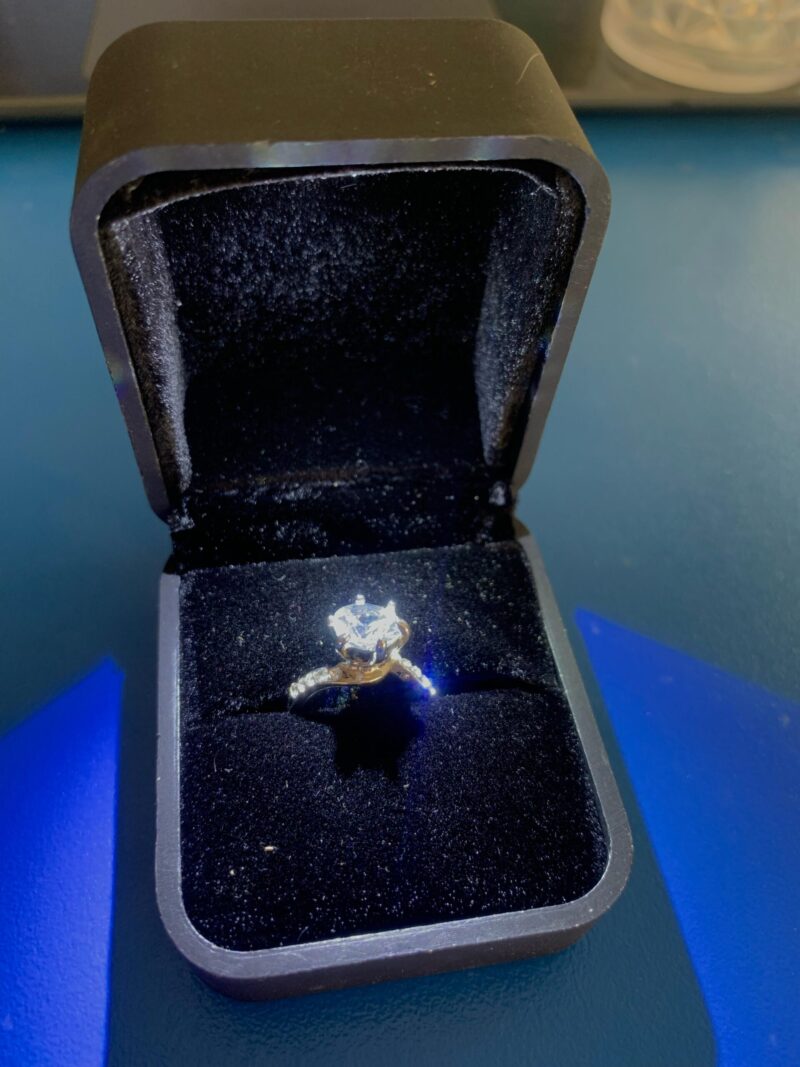 Luxury Quality Adjustable Ring  | Premium Quality Luxury Ring with Box - Image 4