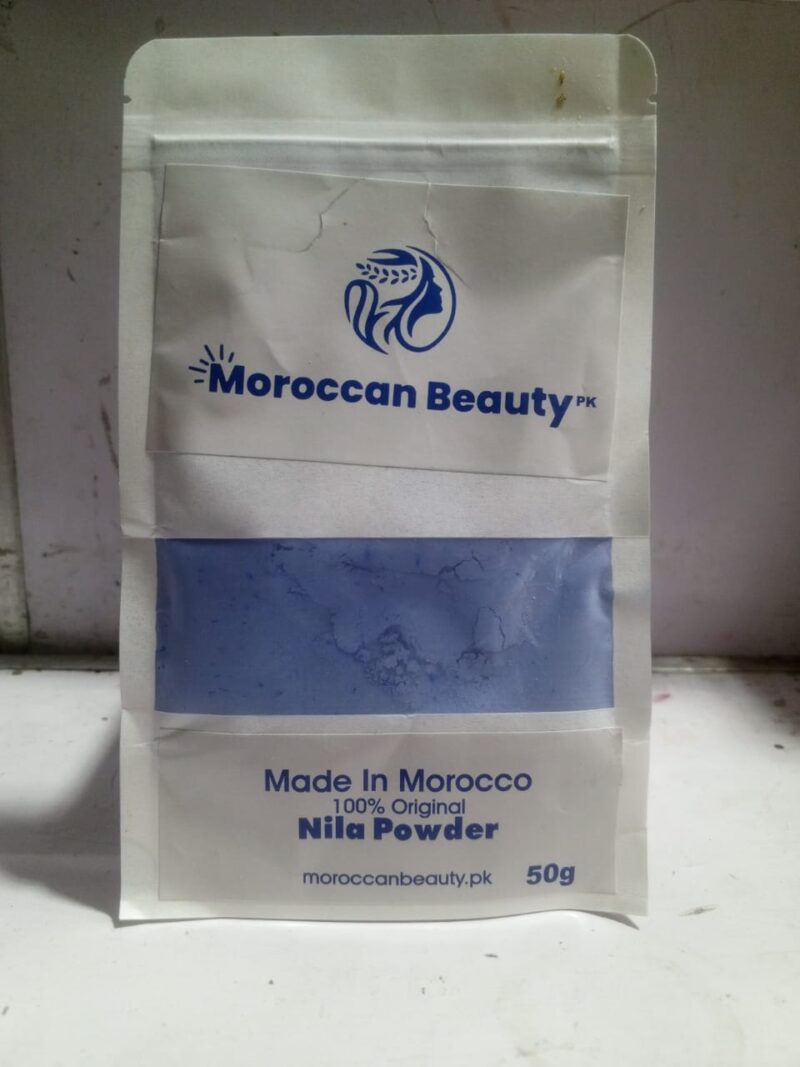 Moroccan Beauty Nila Powder | Blue Nila Skin Whitening Powder 50g | Best Quality Nila Powder - Image 2